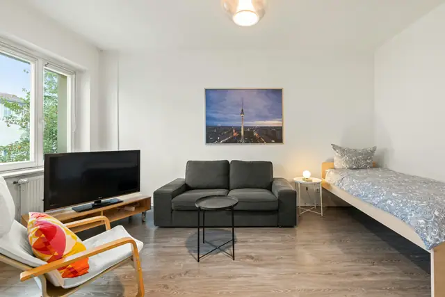 Photo 2 of 17: 2-room apartment with single beds and garden courtyard